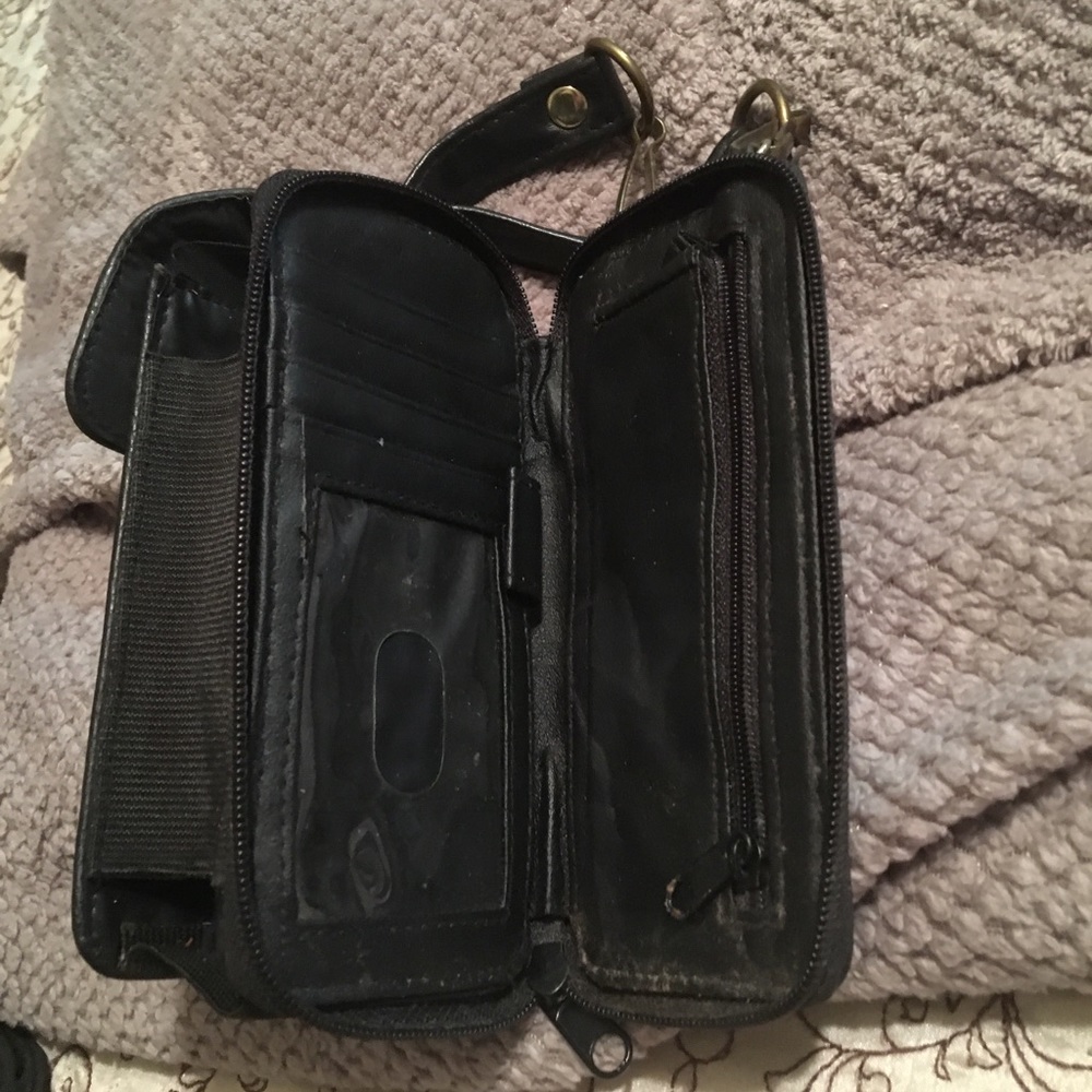 Billfold with a strap